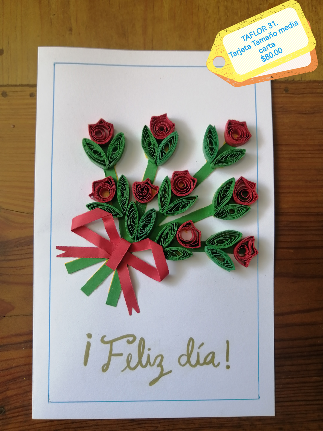 Tarjeta de flores